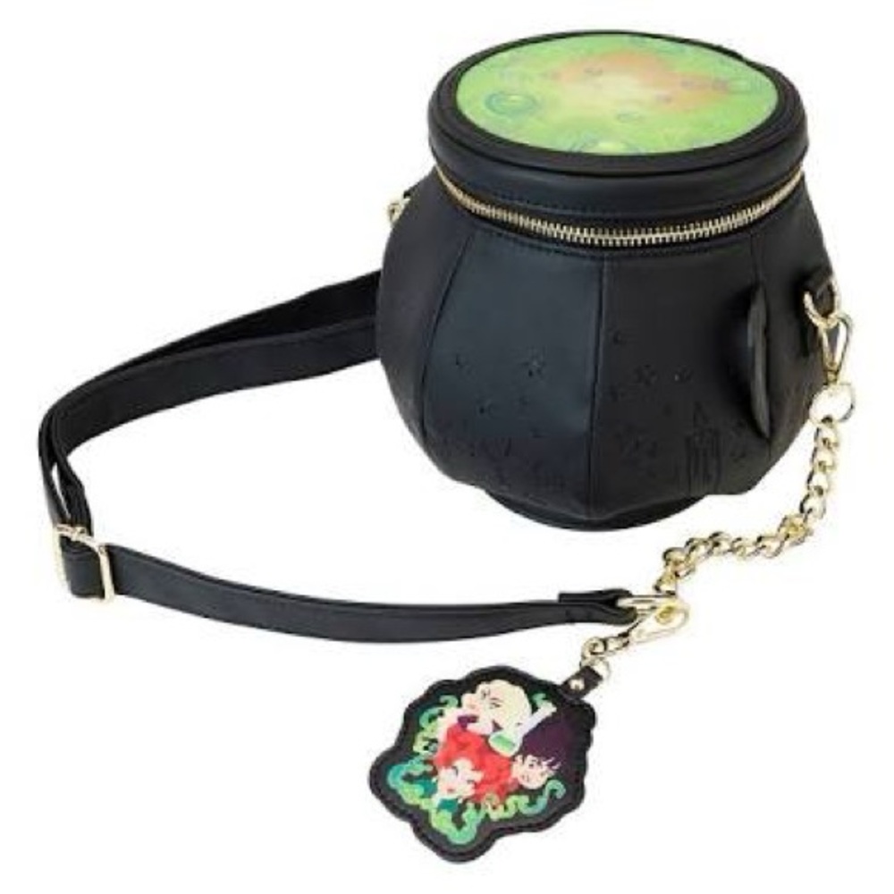 Disney Loungefly Hocus Pocus Cauldron Crossbody Bag